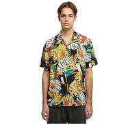 Urban Classics Camicia Allacciata Viscosa AOP Resort Regular Fit