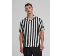 Urban Classics Viscose Aop Resort Short Sleeve Shirt Bianco,Nero 5XL Uomo