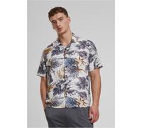 Urban Classics Viscose Aop Resort Short Sleeve Shirt Bianco S Uomo