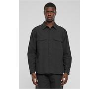 Urban Classics Camicia basic in crêpe TB6410 L Nero