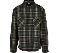 Urban Classics Camicia Boxy Fane Check S Verde