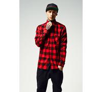 Urban Classics Flanell Gt Long Sleeve Shirt Nero 4XL Uomo