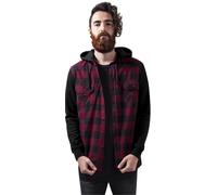 Urban Classics Camicia Hooded Ed Flanell Sweat Leeve
