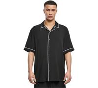 Urban Classics Camicia Camicia da bowling M Nero