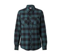 Urban Classics Ladies Turnup Checked Flanell Shirt, Camicia, Donna, Rosso (Jasper/Black), XS