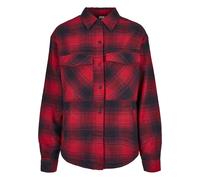 Urban Classics Camicia da donna blu notte / rosso Donna Urban Classics XS