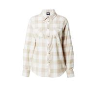 Urban Classics Turnup Checked Long Sleeve Shirt Bianco 3XL Donna