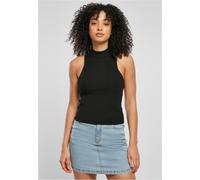 Urban Classics Camicia da donna Camicia da donna corta Knit Dolcevita Top nero XXL Nero