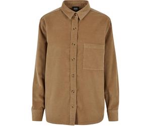 Urban Classics Camicia da donna Camicia da donna in velluto a coste Oversizzata 5XL Beige
