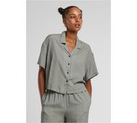 Urban Classics Viscose Resort Short Sleeve Shirt Grigio 3XL Donna