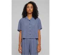 Urban Classics Viscose Resort Short Sleeve Shirt Blu 3XL Donna