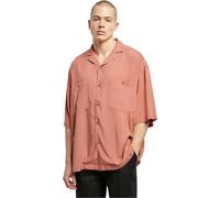 Urban Classics Camicia da Uomo Oversized Resort, Terracotta, XXL, Terracotta, XXL