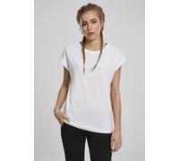 Urban Classics Camicia femminile Maglietta a spalla estesa da donna 2 pezzi nero/biancoite 5XL Nero