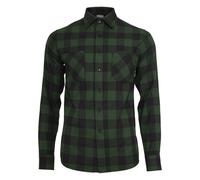 Urban Classics Camicia Flanella A Quadri Karo Nera Taglia S-5XL