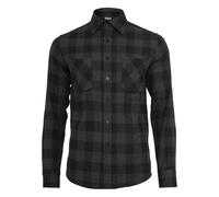 Urban Classics Camicia Flanella A Quadri Karo Nera Taglia S-5XL