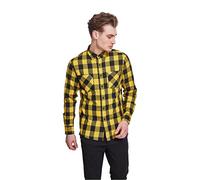 Urban Classics Camicia giallo / nero, Taglia M
