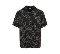 Urban Classics Camicia nero / bianco Uomo Urban Classics M nero / bianco