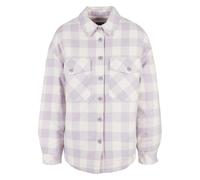 Urban Classics Flanell Over Long Sleeve Shirt Blu M Donna