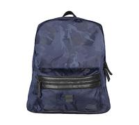 Urban Classics Camo Jacquard Backpack - Zaini Unisex Adulto, Mehrfarbig (Navy Camo), 38x16.5x34 cm (B x H T)