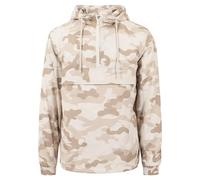 Urban Classics Camo Pull Over Windbreaker, Giacca, Multicolore (Camuflaje Arena), L