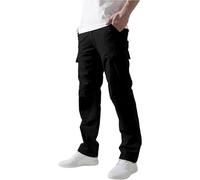 Urban Classics Camouflage Cargo Pants, Pantaloni Uomo, Nero (Black 7), 2XL