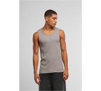 Urban Classics Canotta a costine lavate TB7344 L Grigio