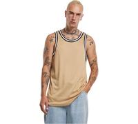 Urban Classics Canotta in Rete Canottiera, Beige, M Uomo