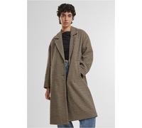 Urban Classics Cappotto da donna Donna Oversized Plaid Coat TB7070 S Beige