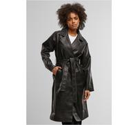 Urban Classics Cappotto in pelle da donna Trench in pelle vintage TB7183 XXL Nero