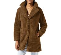 Urban Classics Cappotto di mezza stagione 'Sherpa' marrone, Taglia XS