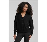 Urban Classics Cardigan a coste da donna TB6899 XS Nero