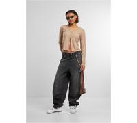 Urban Classics Cardigan a coste da donna TB7001 L Beige