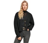 Urban Classics Cardigan da Donna Oversize Sweater, Nero, 4XL