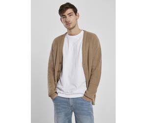 Urban Classics Cardigan/giaccone lavorato a maglia Boxy Cardigan Warm Sand L Marrone