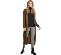 URBAN CLASSICS Cardigan Mantella per Donna, Giacca Lunga con Cappuccio dal Taglio Lungo, Maglia in Stile Piumato, Taglie XS-5XL