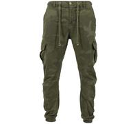 Urban Classics Cargo Jogging Pants Olive Camo Taglia: 36 | Pantaloni cargo Outlet | Uomo | Verde