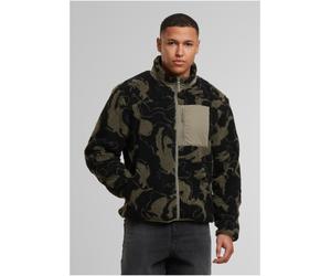 Urban Classics Cartamodello Giacca Teddy TrackTB8025 4XL Verde
