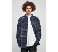 Urban Classics Checked Mountain Shirt Darkblue/bottlegreen Taglia: L | Camicie Casual Outlet | Uomo | Blu