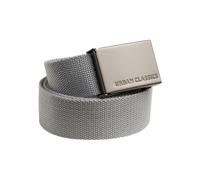 Urban Classics Cintura grigio chiaro Uomo - Accessori - Cinture - Cinture casual Urban Classics 80-105