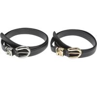 Urban Classics Cintura in pelle sintetica ad anelli multipli e grossa confezione da 2 pezzi TB7213A L/XL Multicolore