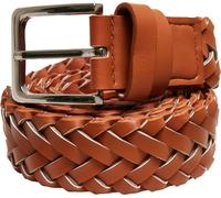 Cintura in pelle sintetica intrecciata Urban Classics Marron L/XL
