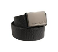 URBAN CLASSICS Cintura Unisex per Uomini e Donne, Cintura con Fibbia Scorrevole in Metallo, Regolabile, 100% Poliestere, Lunghezza 120 cm, Diversi Colori Disponibili, Taglia Unica