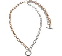 Urban Classics Collana a strati bicolore oro/argento Oro