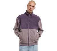 Urban Classics Tb7016-colour Block Polar Fleece Jacket Giacche Leggere, Viola Chiaro/Viola, XXXXXL Uomo
