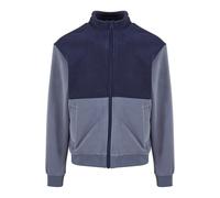 Urban Classics Colour Block Polar Fleece Jacket Navy/cloud Sky Taglia: M | Bomber Outlet | Uomo | Blu