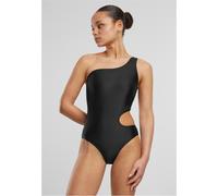 Urban Classics Costume da bagno da donna Asymmetric Cut Out Swimmsuit TB6888 XS Nero