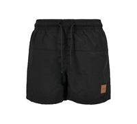 Urban Classics Boys Block Swim Shorts Costume a Pantaloncino, Nero, L Uomo
