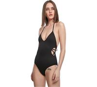 Urban Classics Costume da Bagno Intero da Donna, Nero, M