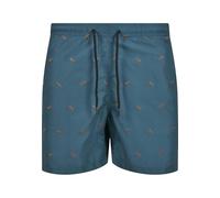 Urban Classics Costume da Bagno Uomo Board Shorts, Shark/Teal/Toffee