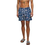 URBAN CLASSICS Costume da Bagno Uomo, Pantaloncini da Bagno ad Asciugatura Rapida, Boxer da Bagno Surf e Attivitá Sportiva, Colore nautical aop, 5XL